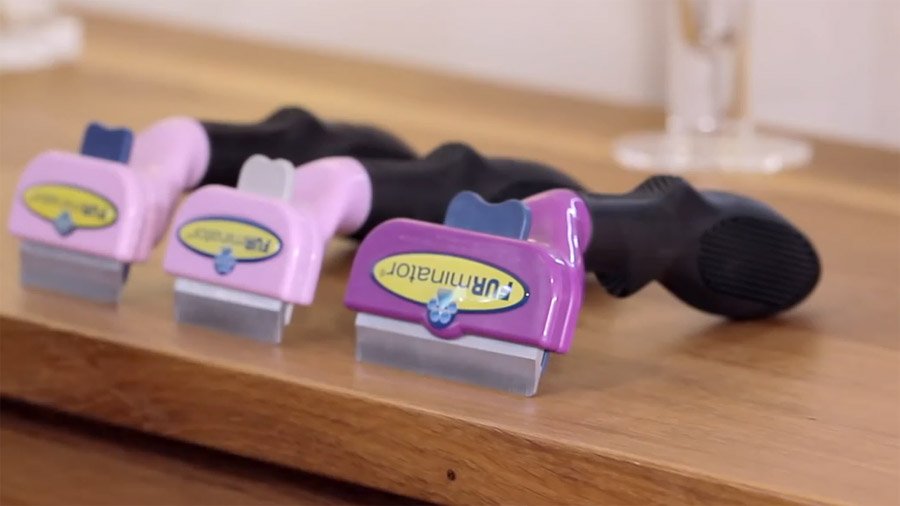 Furminator pentru o pisică